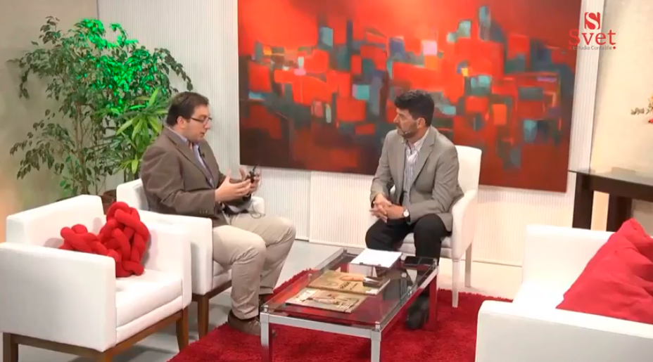 Canal 11 de Punta del Este realizó extensa entrevista al Cr Alexei Yaquimenko por el Día de las Pymes