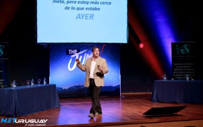 El Cr. Alexei Yaquimenko realizó una emotiva y motivacional charla en The Jump Event