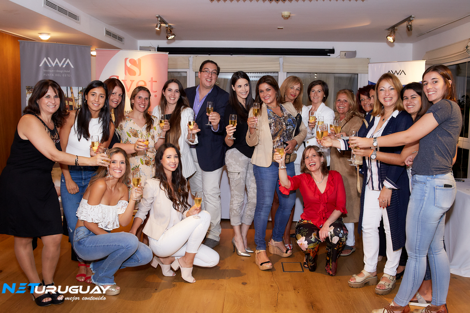 Estudio SVET y AWA Hotel de Punta del Este agasajaron a personalidades en una particular Tarde de Té
