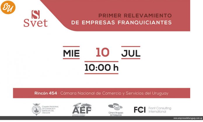 SVET lanza el primer relevamiento de empresas franquiciantes en Uruguay